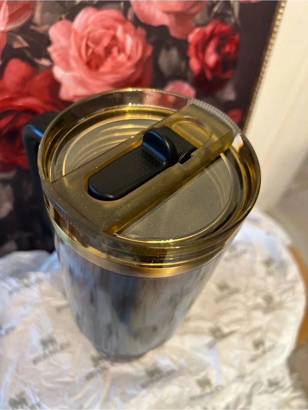 💛🖤🤎Stanley LIMITED EDITION “BLACK HONEY” 40oz Tumbler-NIB🖤🤎💛